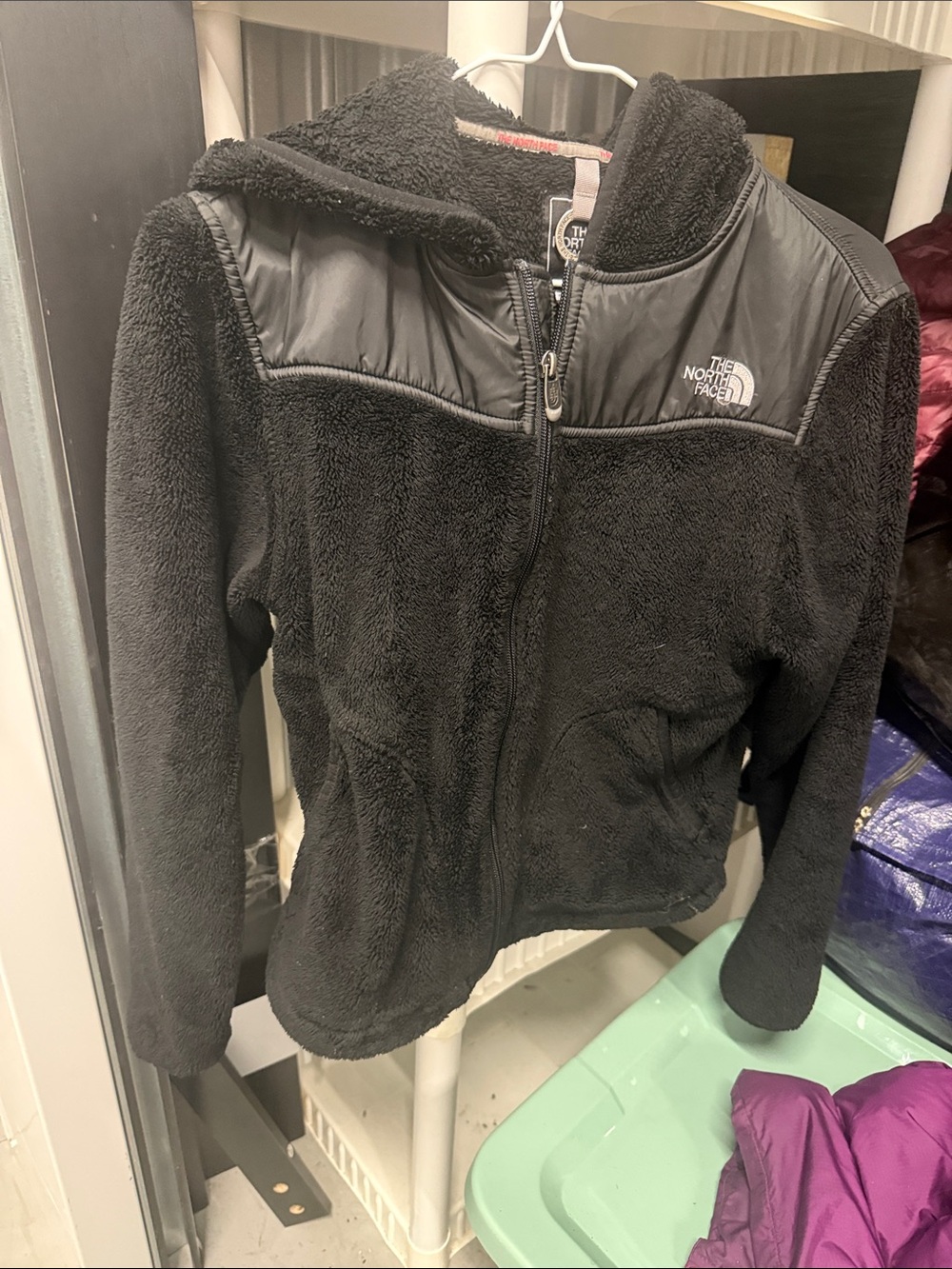 THE NORTH FACE HIGH PILE FLEECE HOODIE ZIP UP - WOMEN'S